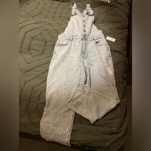 American eagle jean overalls